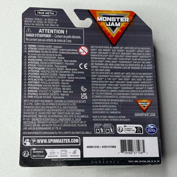 Monster Jam Alien Invasion Diecast Monster Truck Spin Master Series 7 - Picture 2 of 9